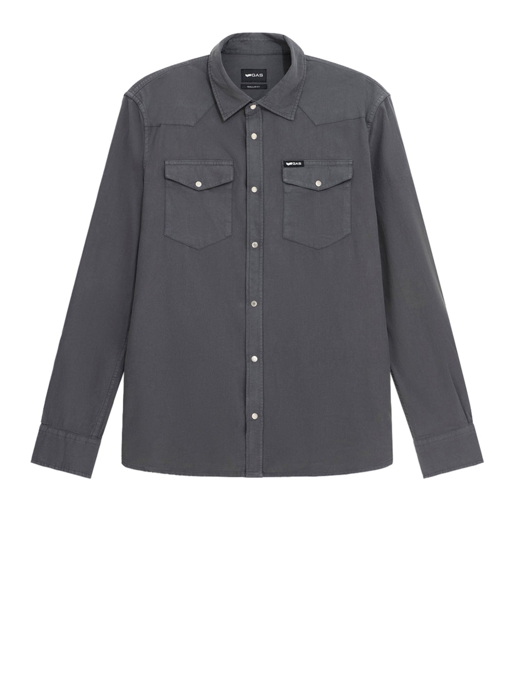 Camicia Casual Gas da Uomo - Grigio