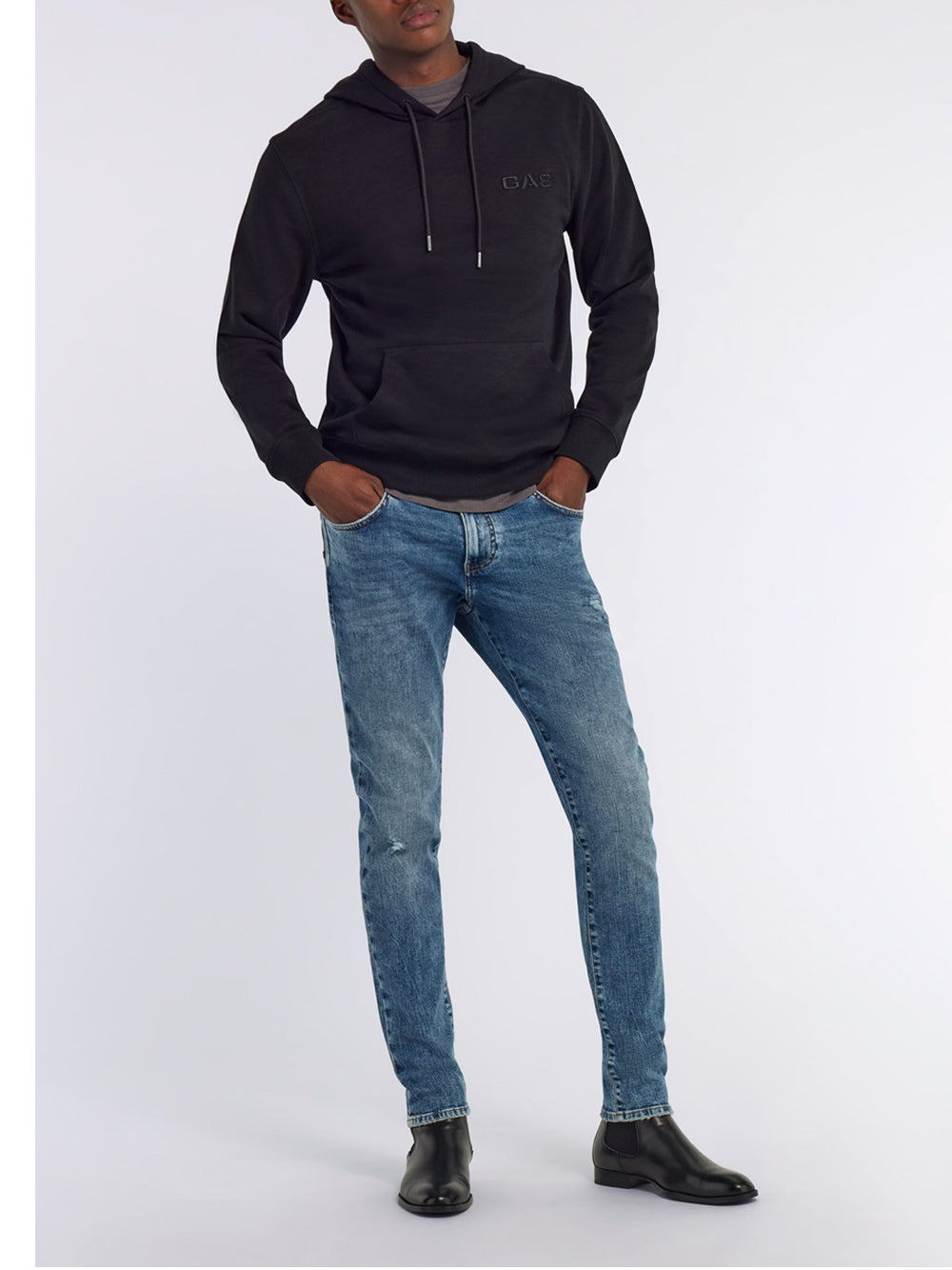 Jeans Skinny Gas Sax da Uomo - Denim