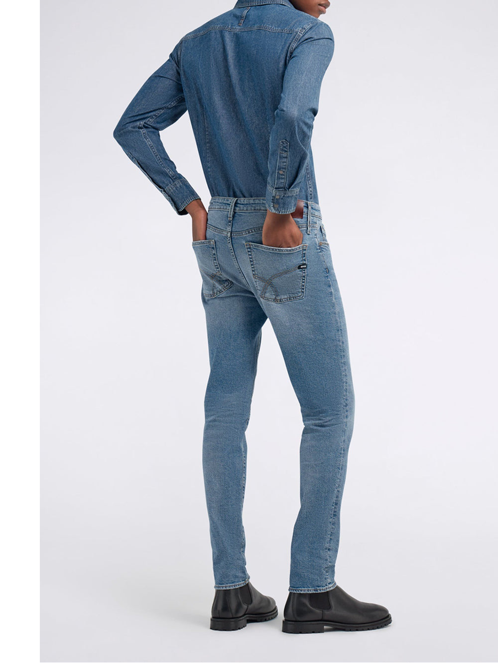 Jeans Skinny Gas Sax da Uomo - Denim