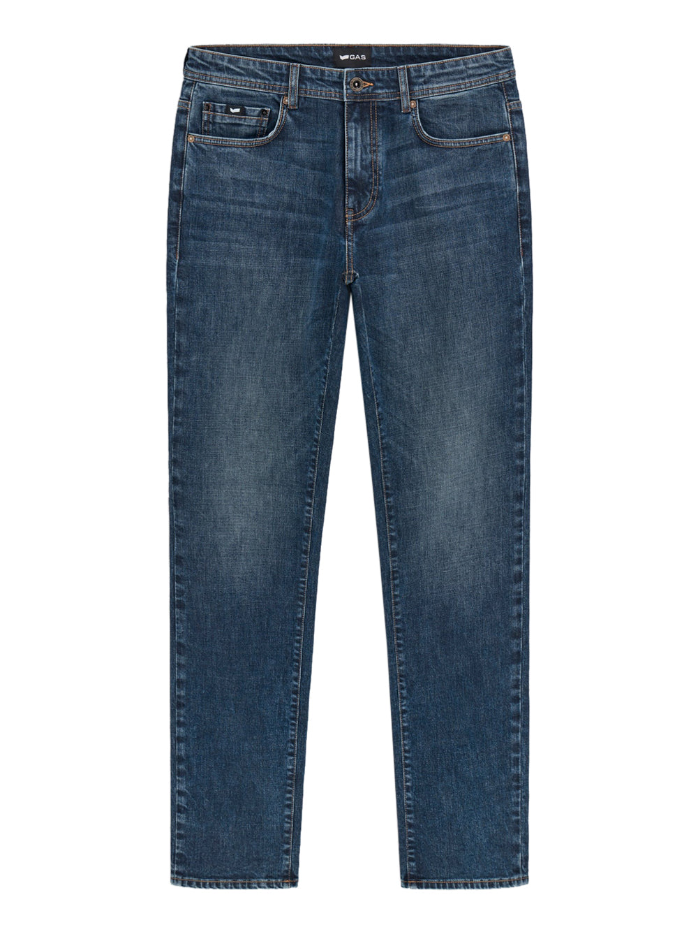 Jeans Straight Gas Morris da Uomo - Denim