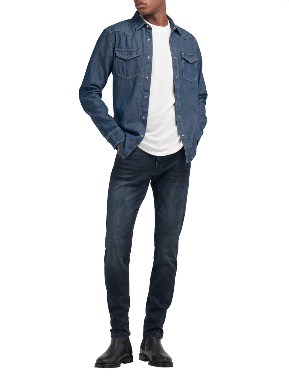 Jeans Skinny Gas Sax da Uomo - Denim