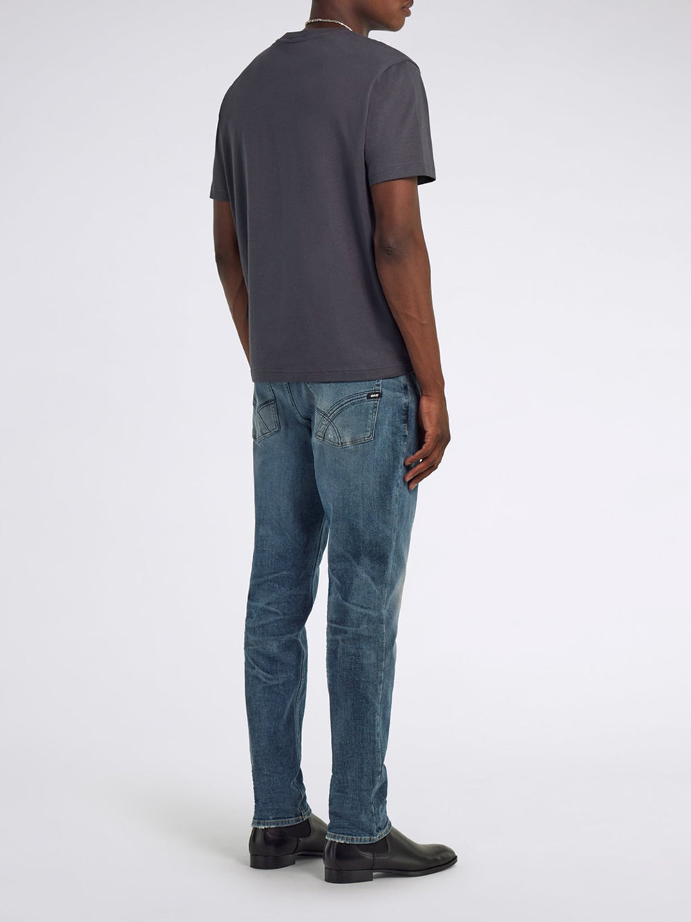Jeans Tapered Gas Tar da Uomo - Denim