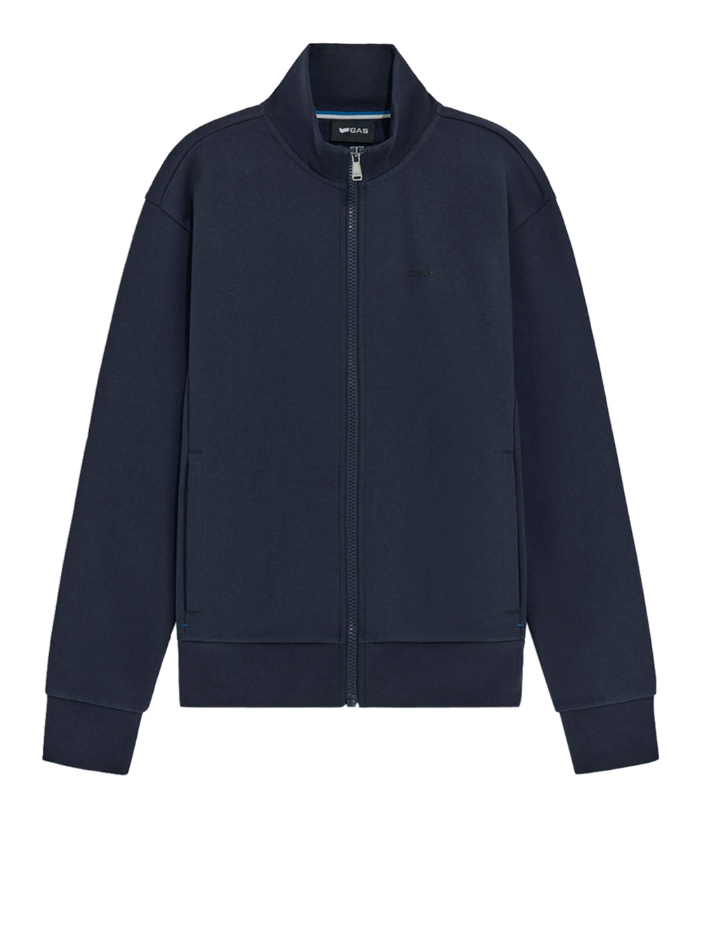 Felpa Zip Gas da Uomo - Blu