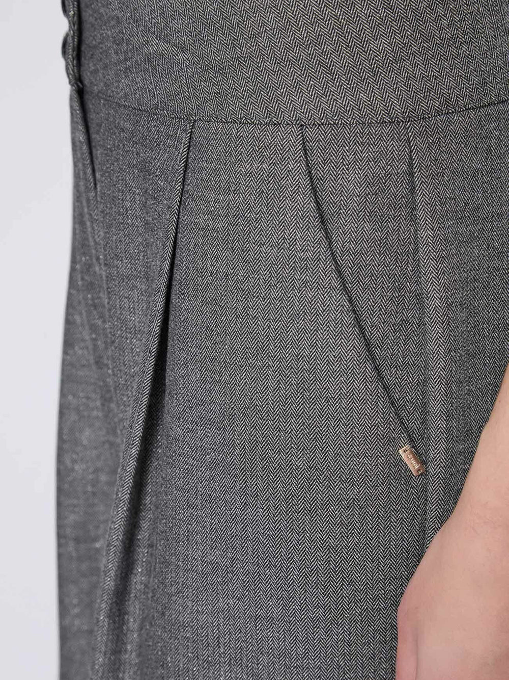 Gaudì Pantalone Palazzo Gaudi da Donna - Grigio