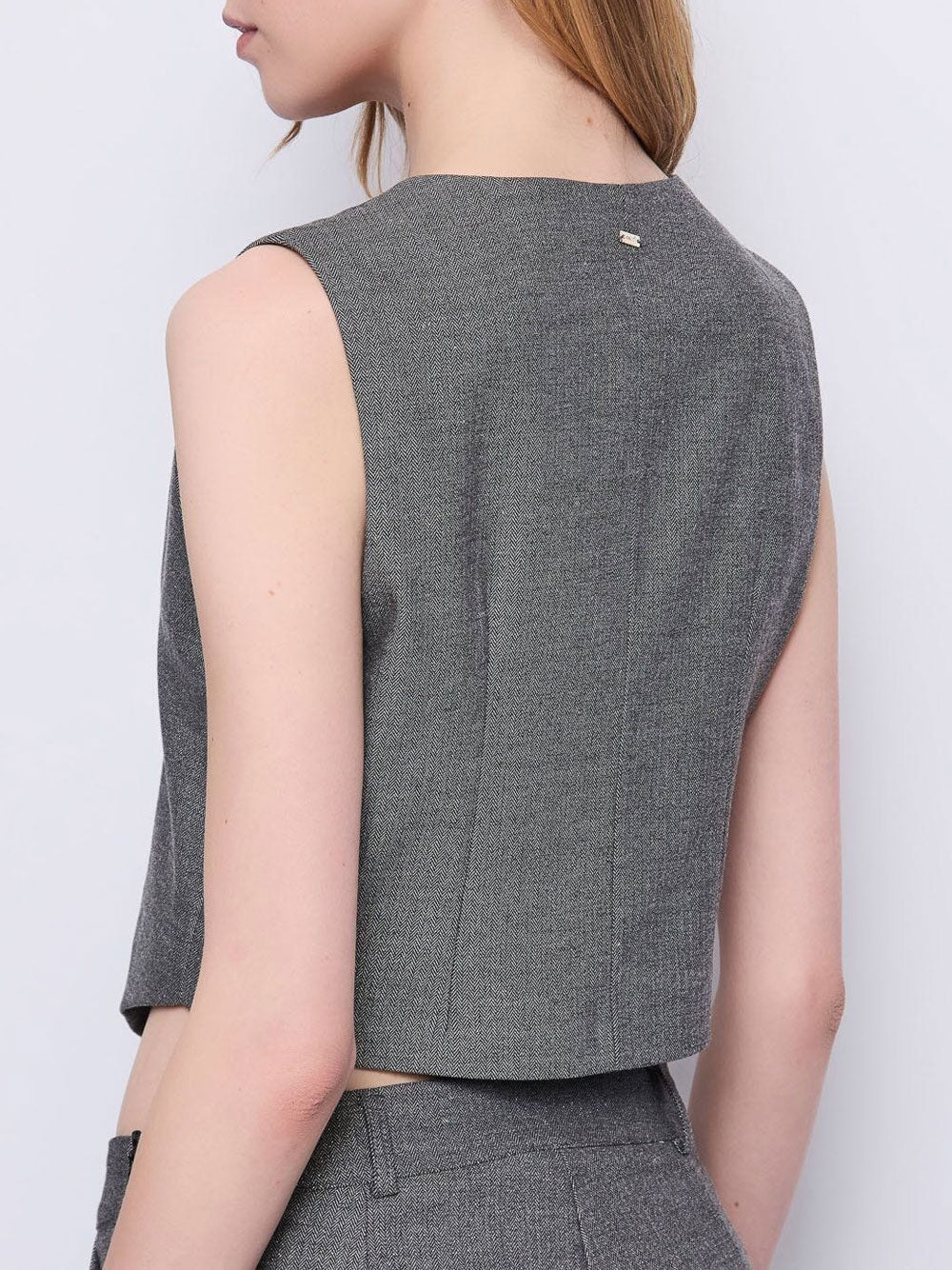 Gaudì Gilet Gaudi da Donna - Grigio