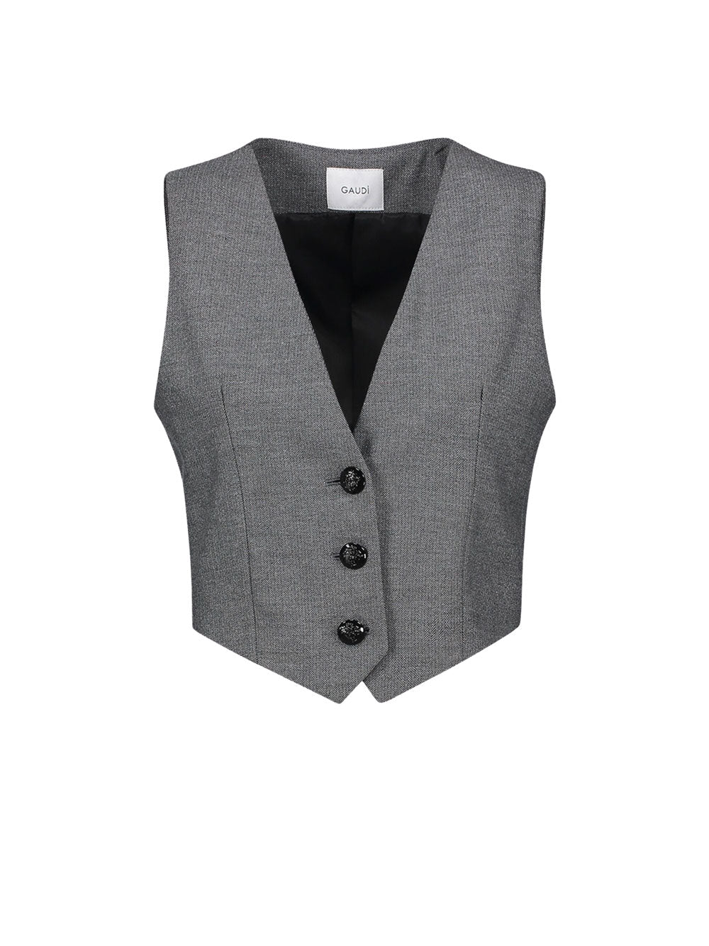 Gaudì Gilet Gaudi da Donna - Grigio