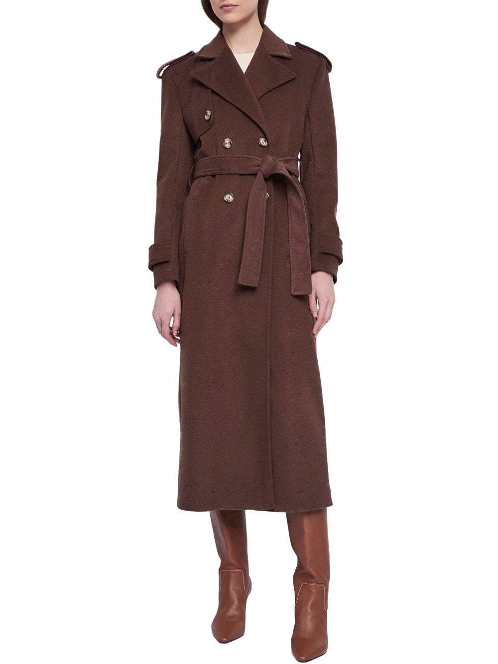 Gaudì Cappotto Gaudi da Donna - Marrone
