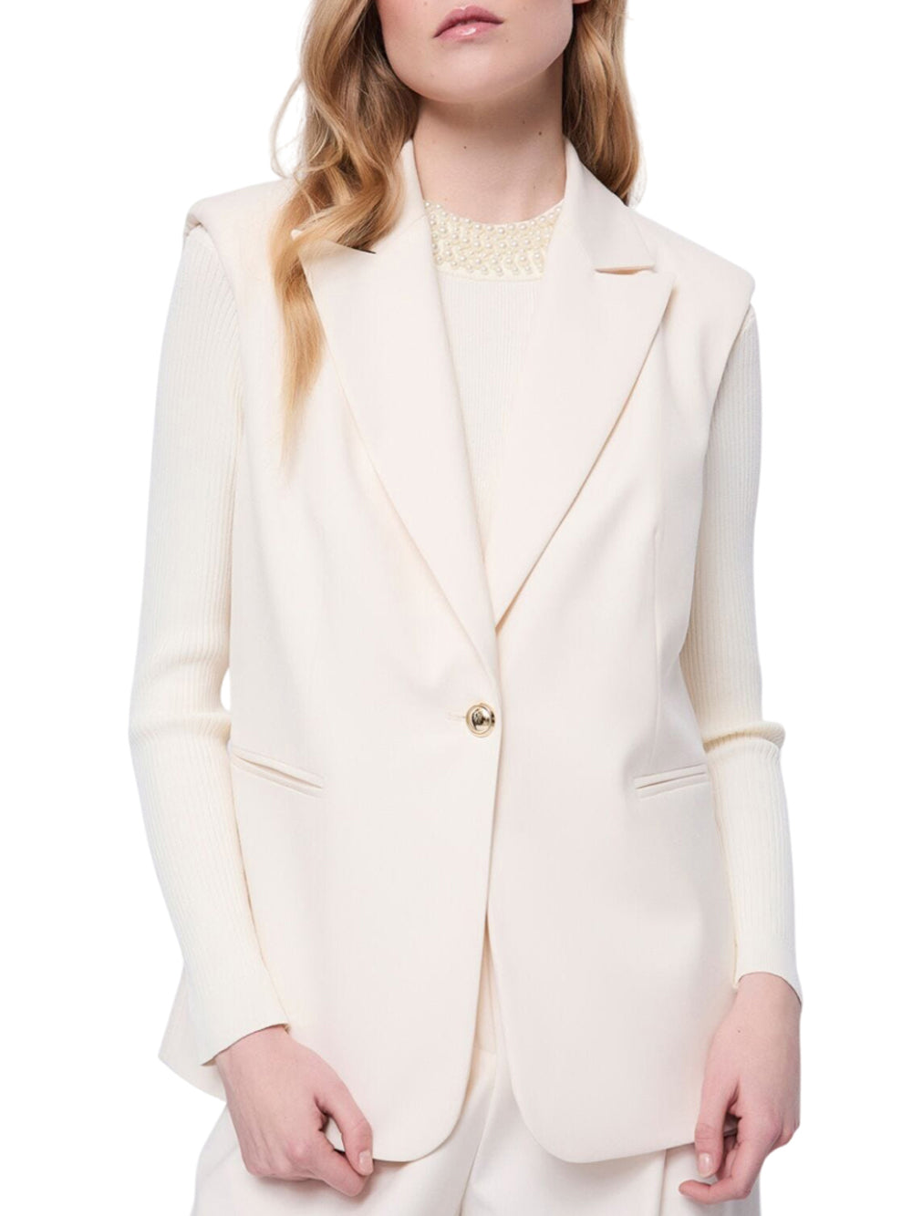 Gaudì Gilet Gaudi da Donna - Bianco