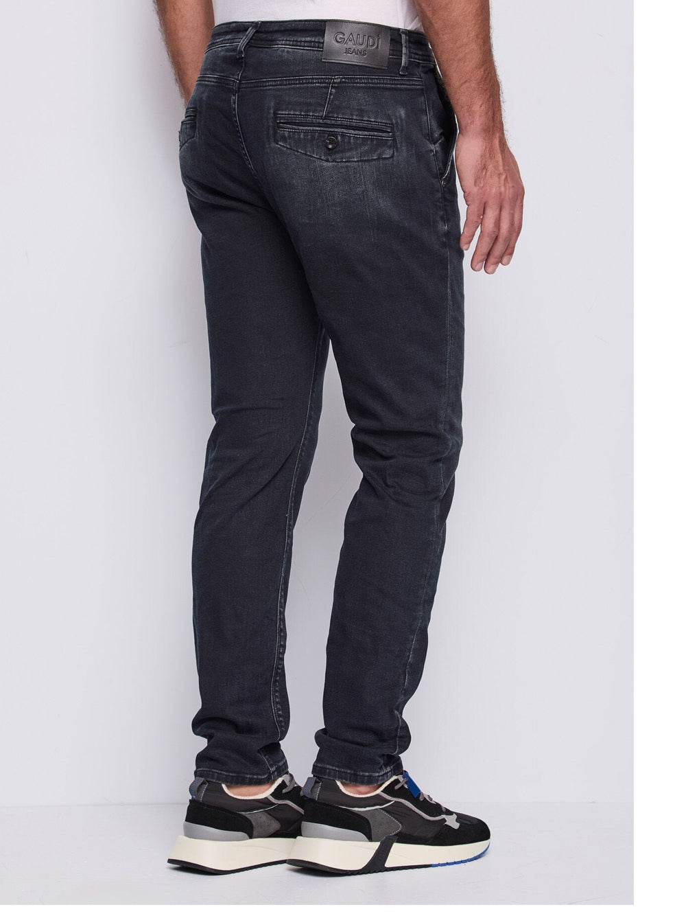 Gaudì Jeans Slim Chino Gaudi da Uomo - Nero