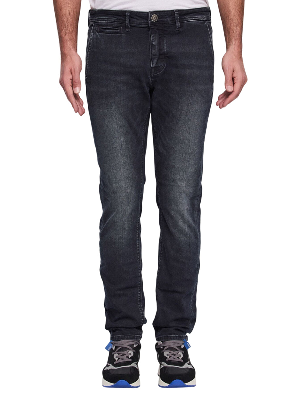 Gaudì Jeans Slim Chino Gaudi da Uomo - Nero