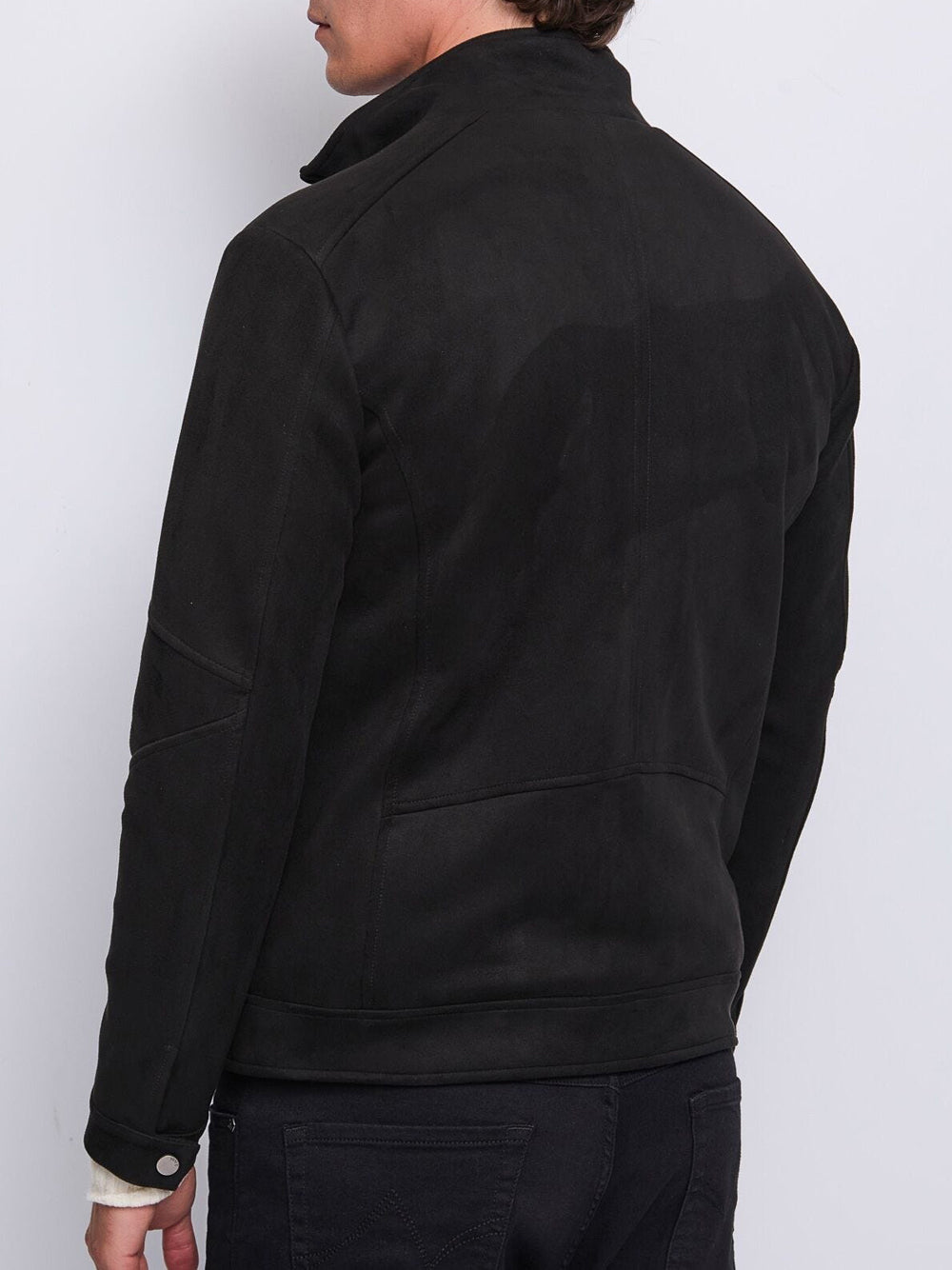 Gaudì Giubbino di Pelle Gaudi Ecologico da Uomo - Nero