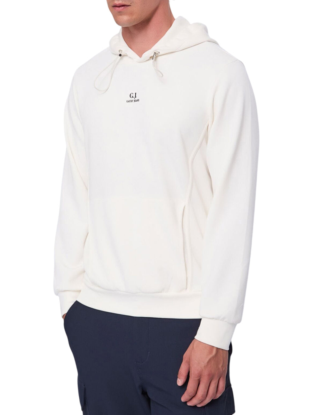 Gaudì Felpa Cappuccio Gaudi da Uomo - Bianco