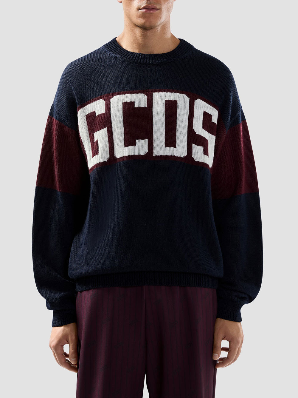 Felpa Gcds da Uomo - Blu