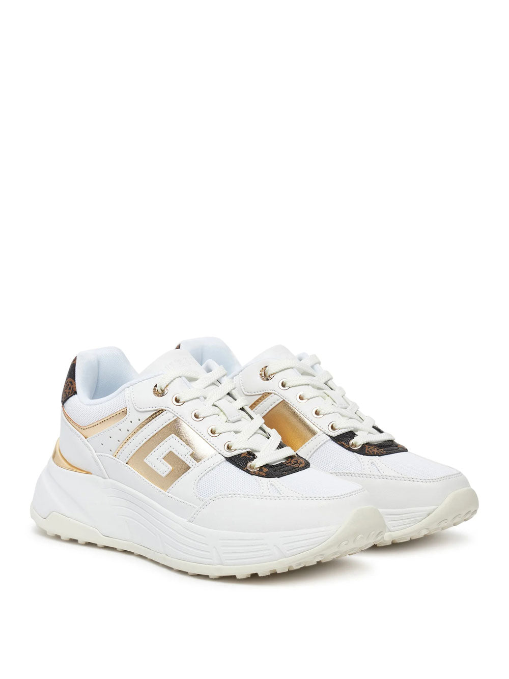 Sneakers Guess Fonzi da Donna - Bianco