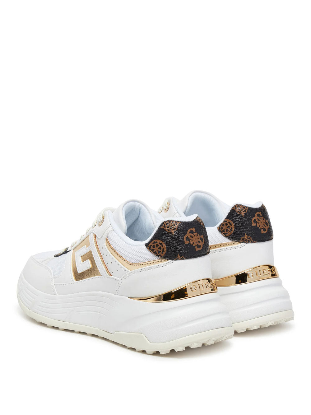 Sneakers Guess Fonzi da Donna - Bianco