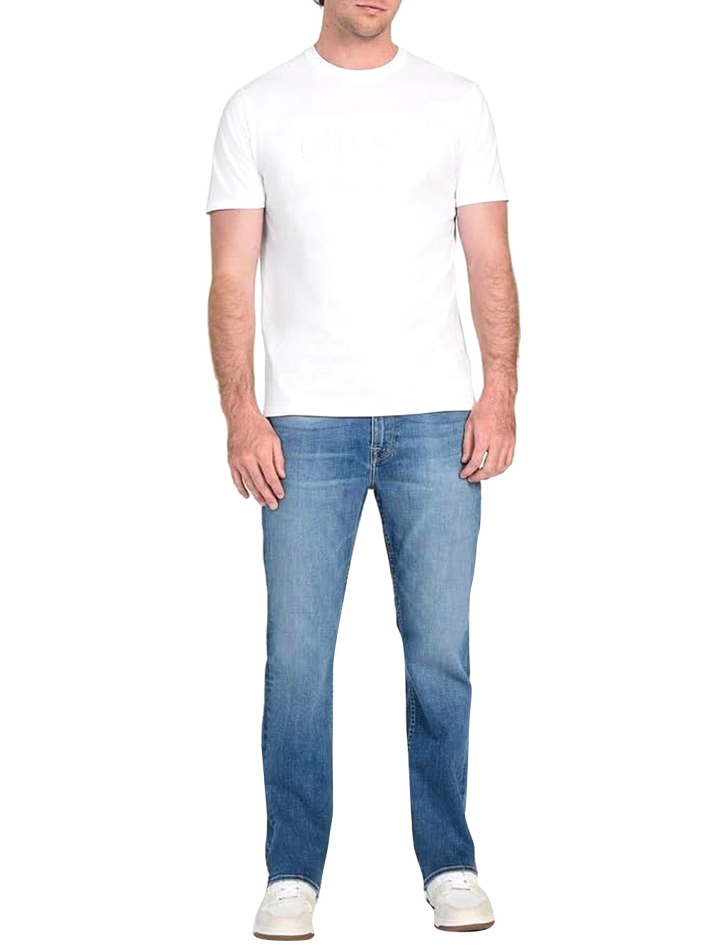 Guess T-shirt Uomo Mod. M5YI44 KBW41 G011 Bianco
