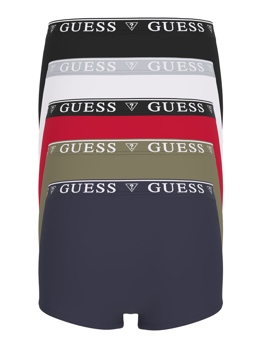 Boxer Guess 5 Pack da Uomo - Multicolore