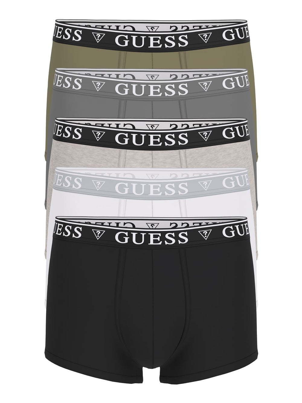 Boxer Guess 5 Pack da Uomo - Multicolore