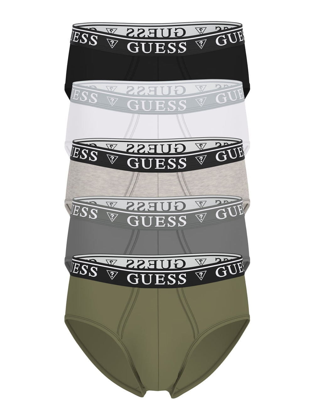 Slip Guess 5 Pack da Uomo - Multicolore