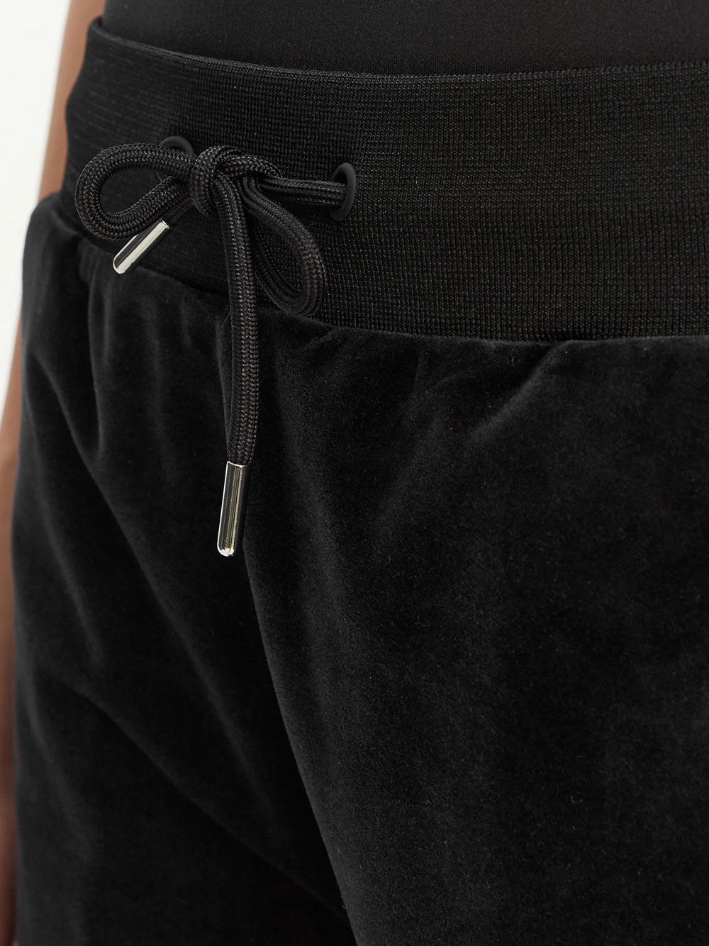 Pantalone Jogger Guess Couture Straight da Donna - Nero