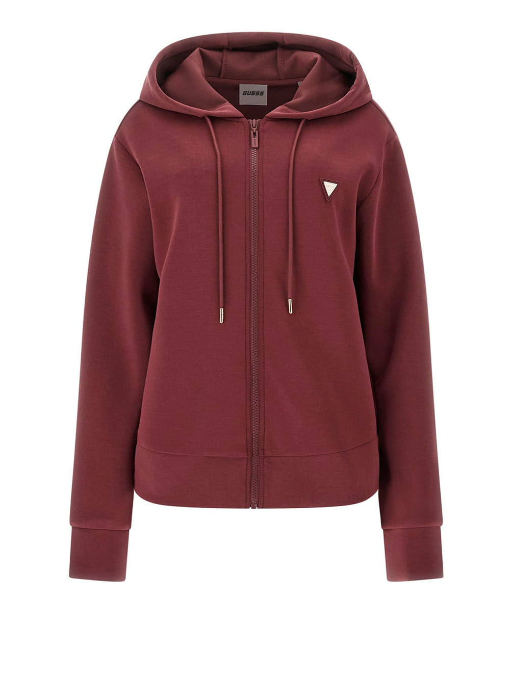Felpa Zip Guess Olympe da Donna - Bordeaux