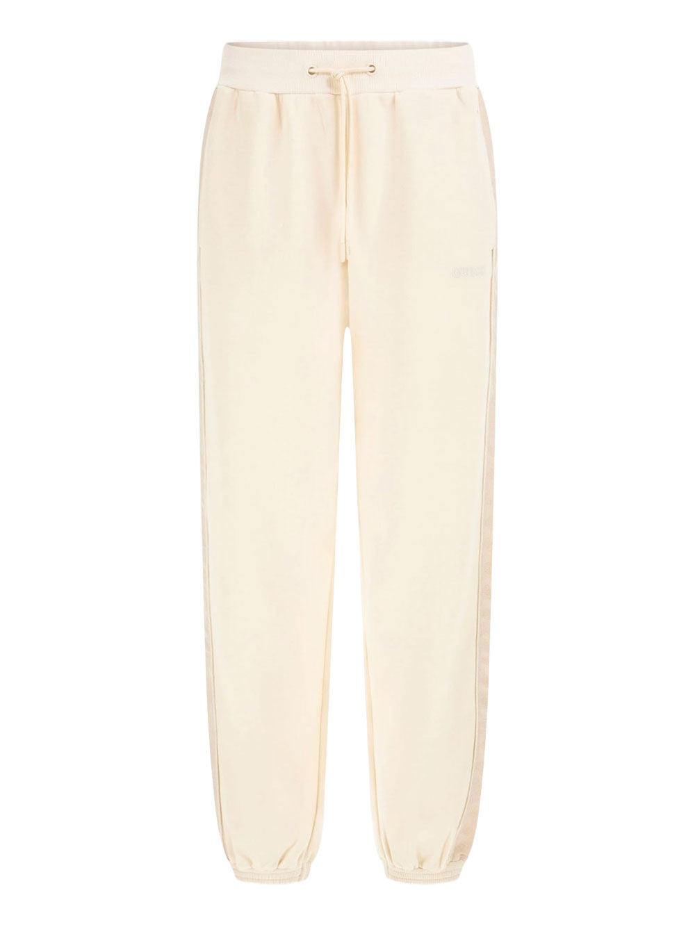 Pantalone Jogger Guess Maryella da Donna - Bianco