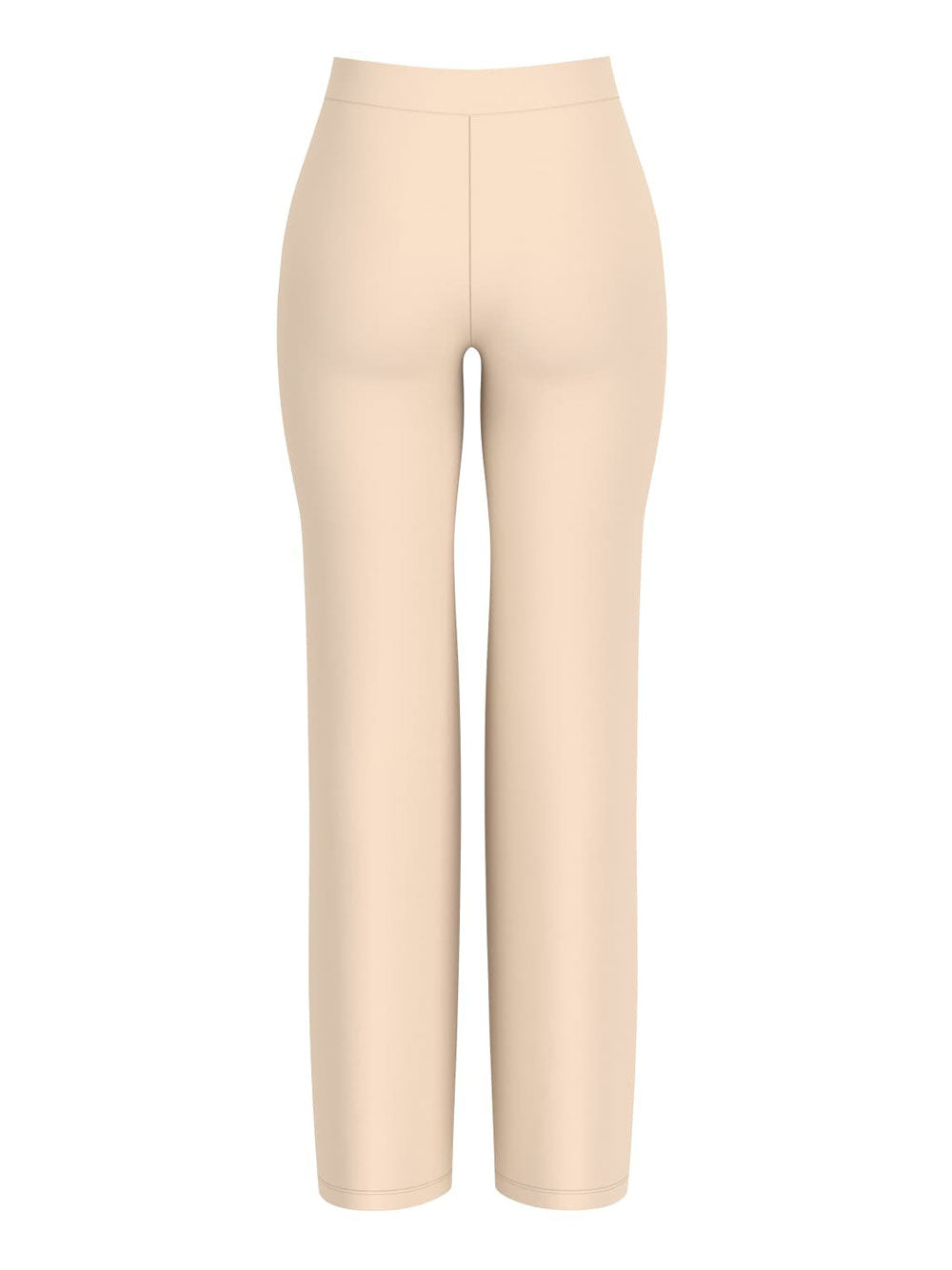 Pantalone Zampa Guess Carla Flare da Donna - Avorio