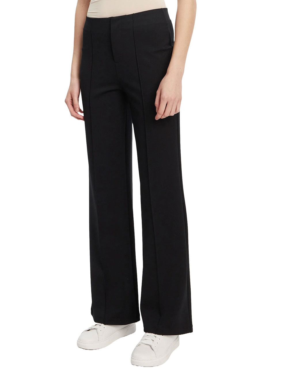 Pantalone Zampa Guess Carla Flare da Donna - Nero