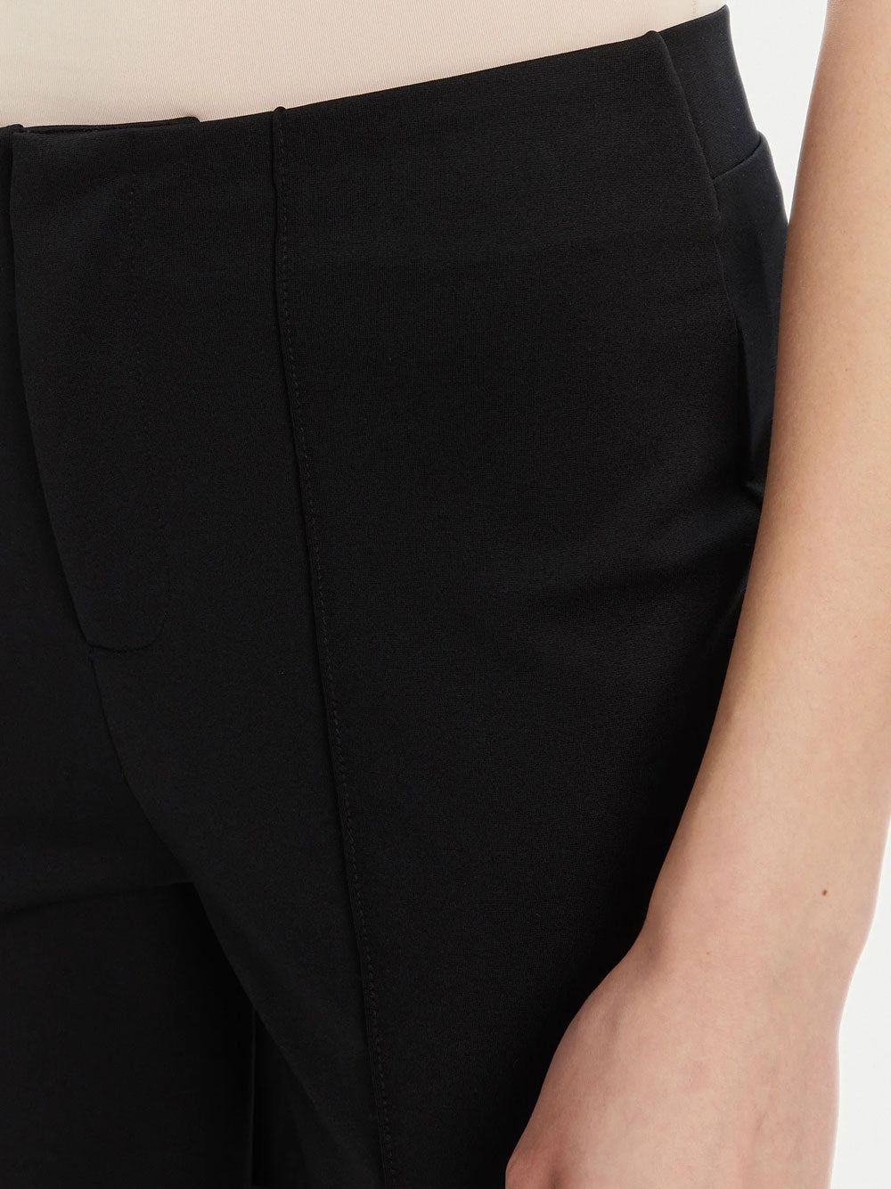 Pantalone Zampa Guess Carla Flare da Donna - Nero