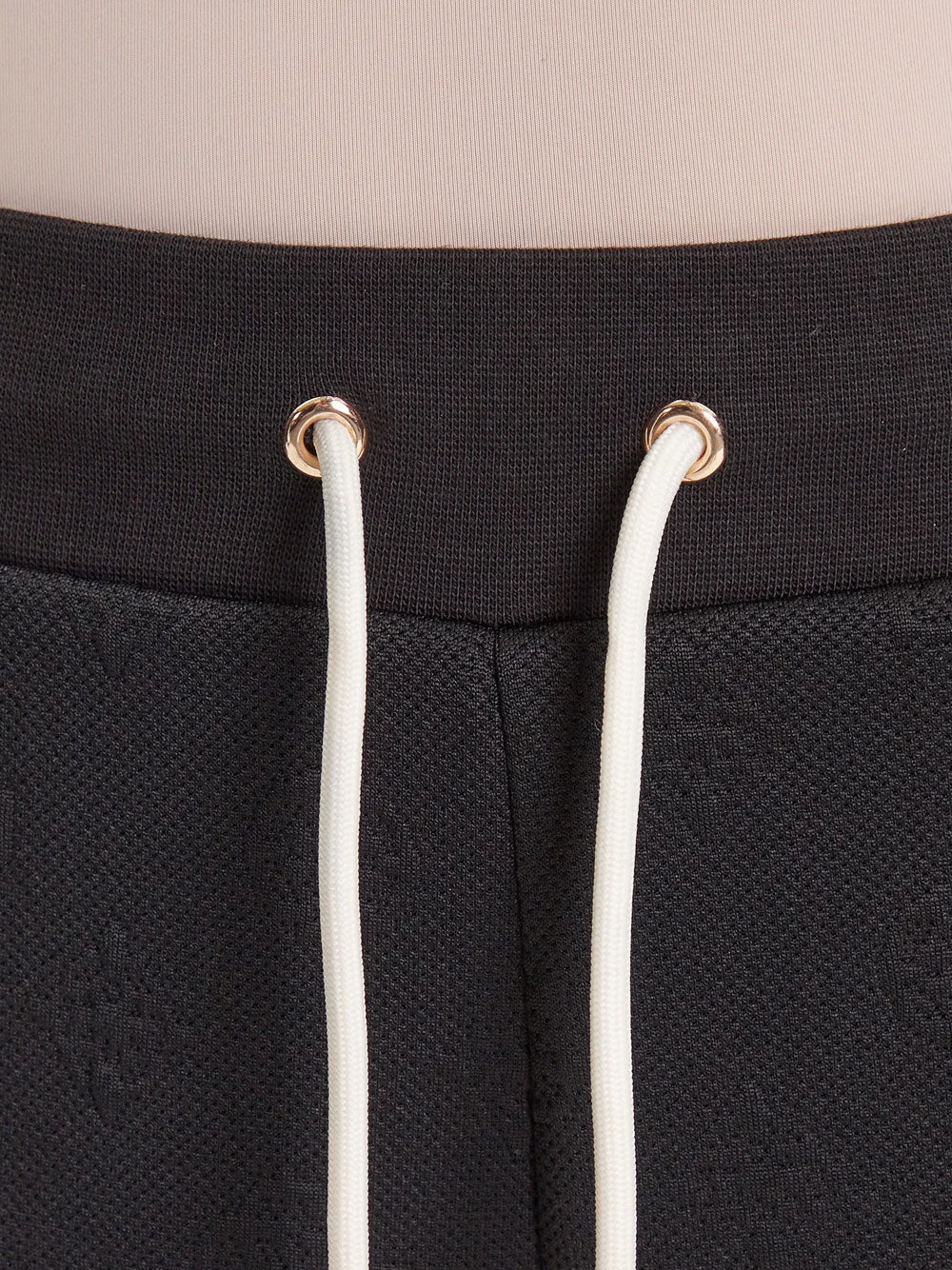 Pantalone Jogger Guess Peony Wide da Donna - Nero