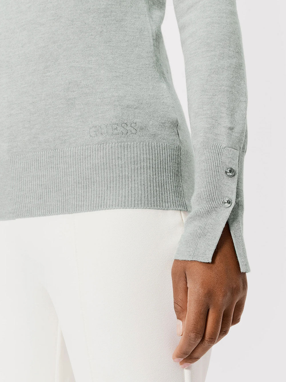 Maglia Guess Elinor da Donna - Grigio