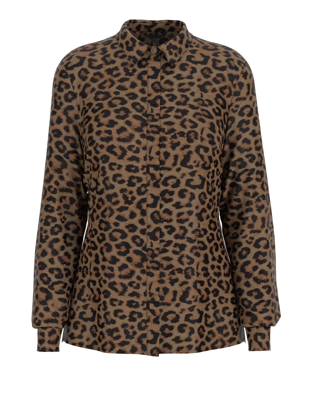 Camicia Guess New Clouis da Donna - Maculato Marrone