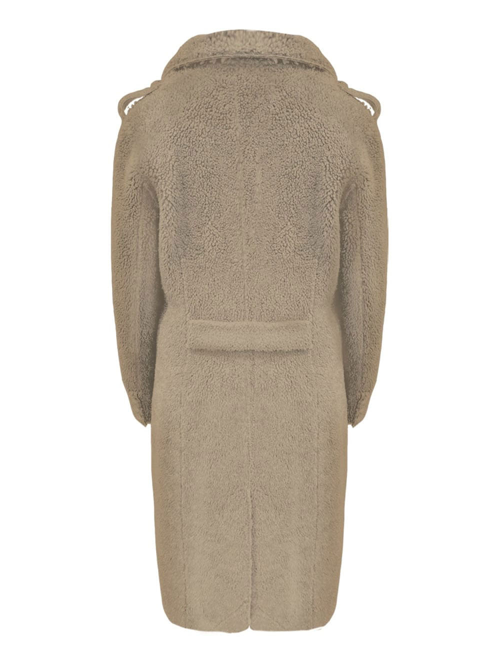 Cappotto Guess Laila Faux Fur da Donna - Beige