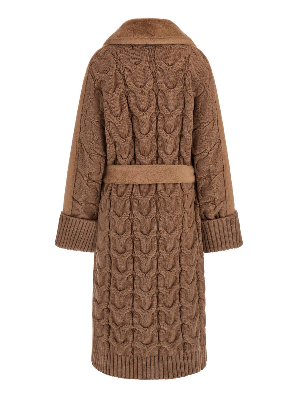 Cappotto Guess Lucrezia Faux Fur da Donna - Beige