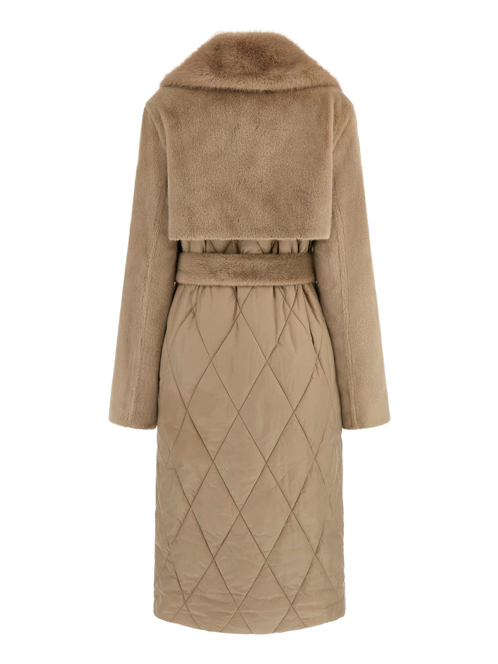 Cappotto Guess Jole da Donna - Marrone