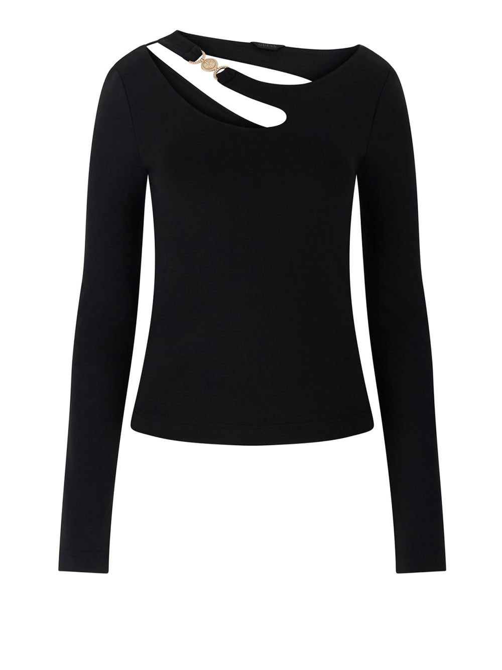Maglia Guess Eleanor Buckle da Donna - Nero