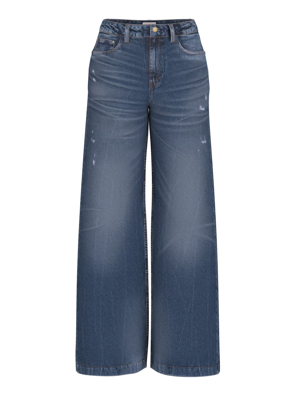 Jeans Wide Guess Bellagio da Donna - Denim