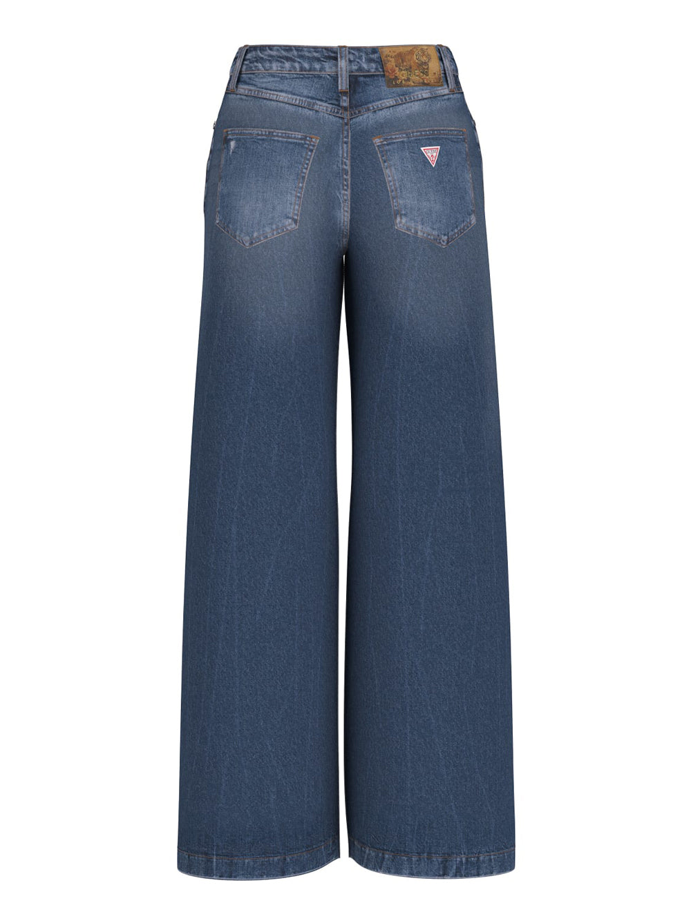 Jeans Wide Guess Bellagio da Donna - Denim