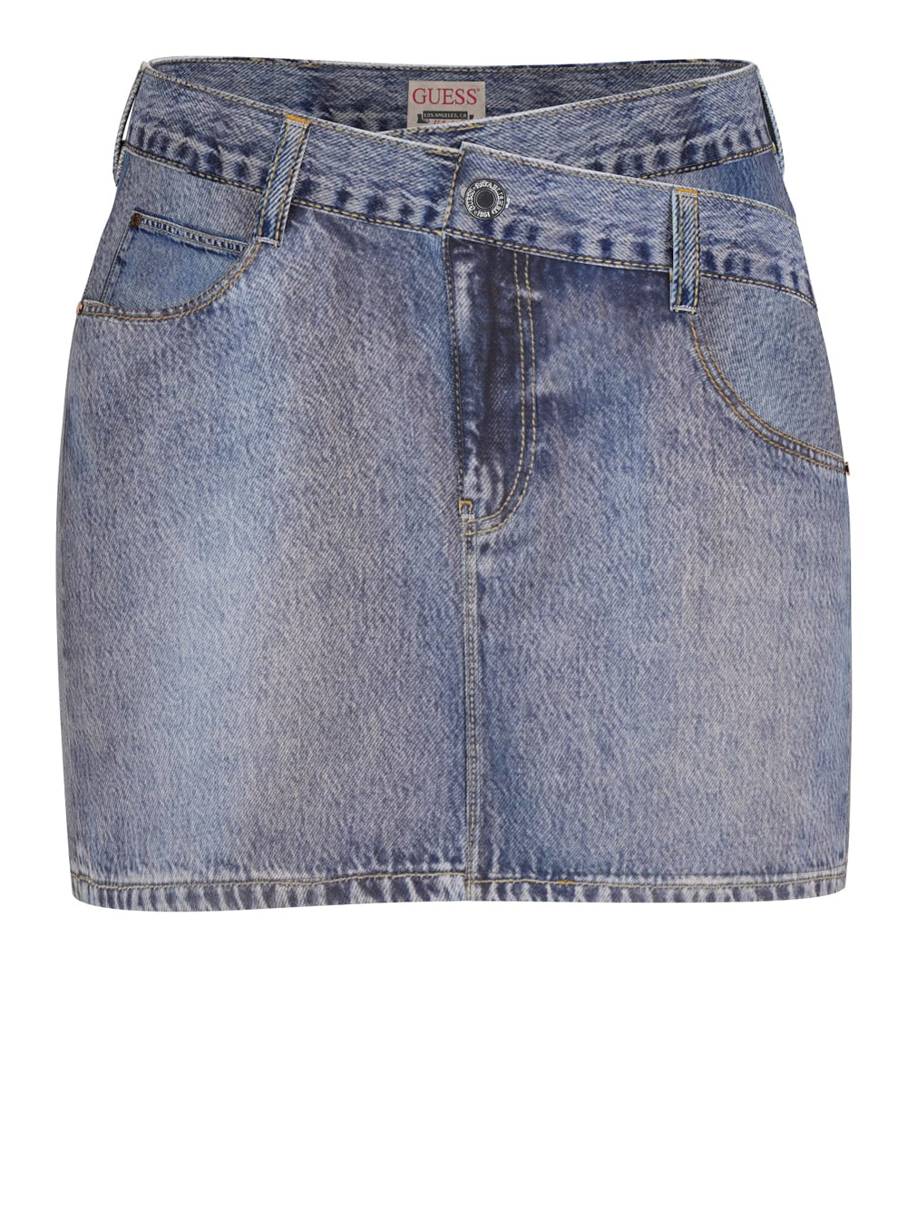 Gonna Mini Guess Gaia da Donna - Denim