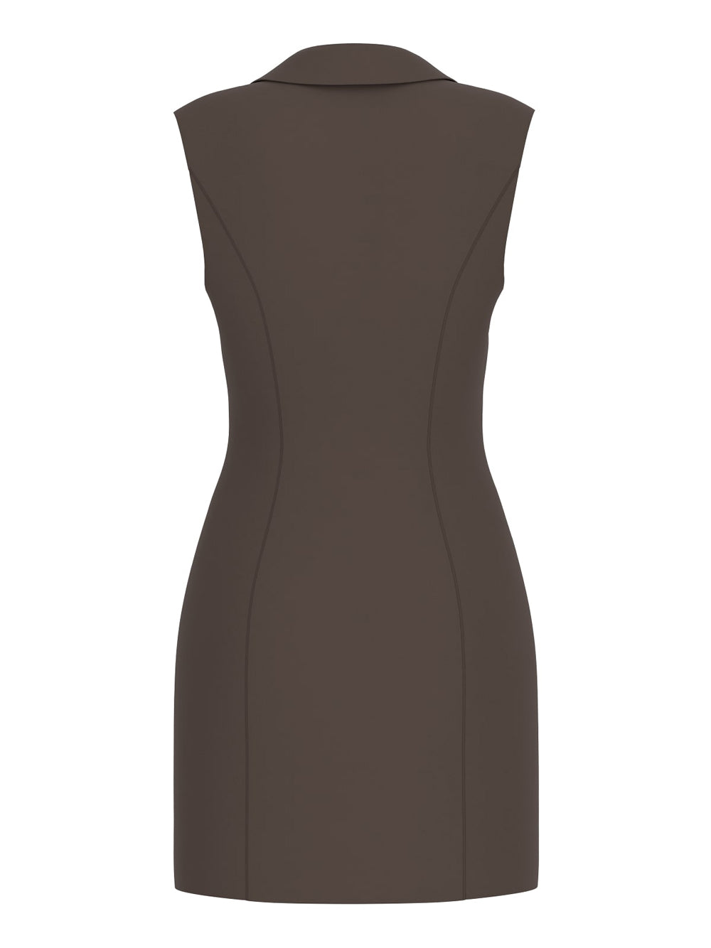 Vestito Mini Guess Yeva da Donna - Marrone