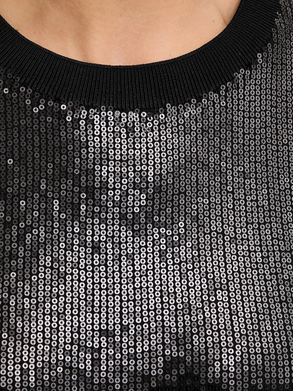Maglia Guess Juniper Sequins da Donna - Nero