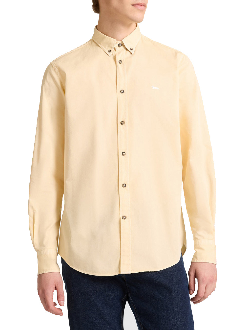 Camicia Casual Harmont & Blaine da Uomo - Giallo