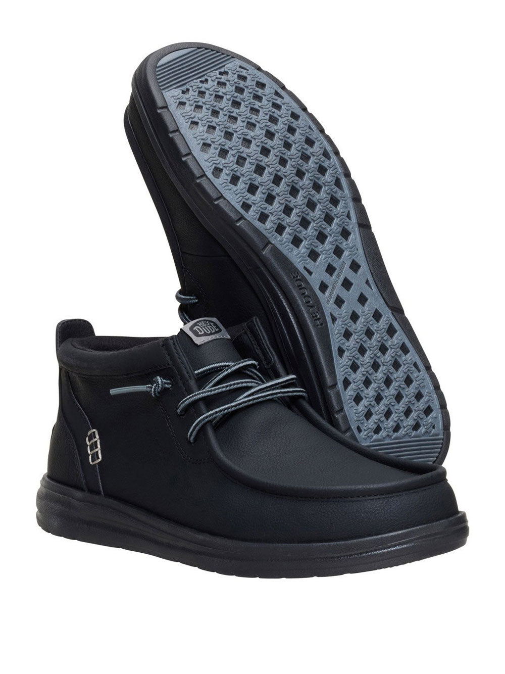 Stivaletto Hey Dude Wally Mid Gripr da Uomo - Nero