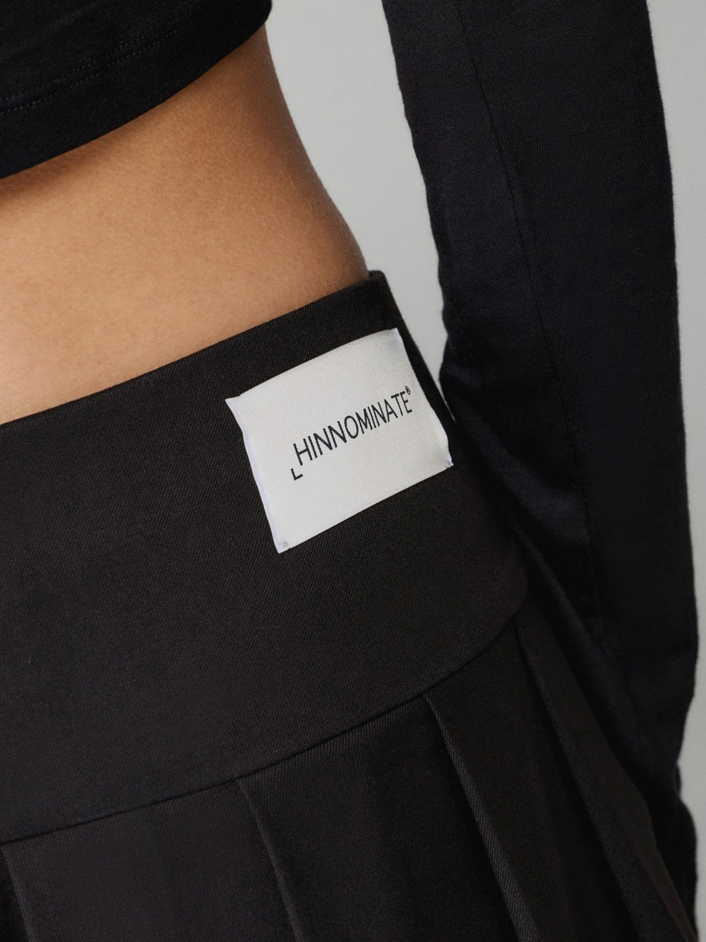 Gonna Mini Hinnominate da Donna - Nero