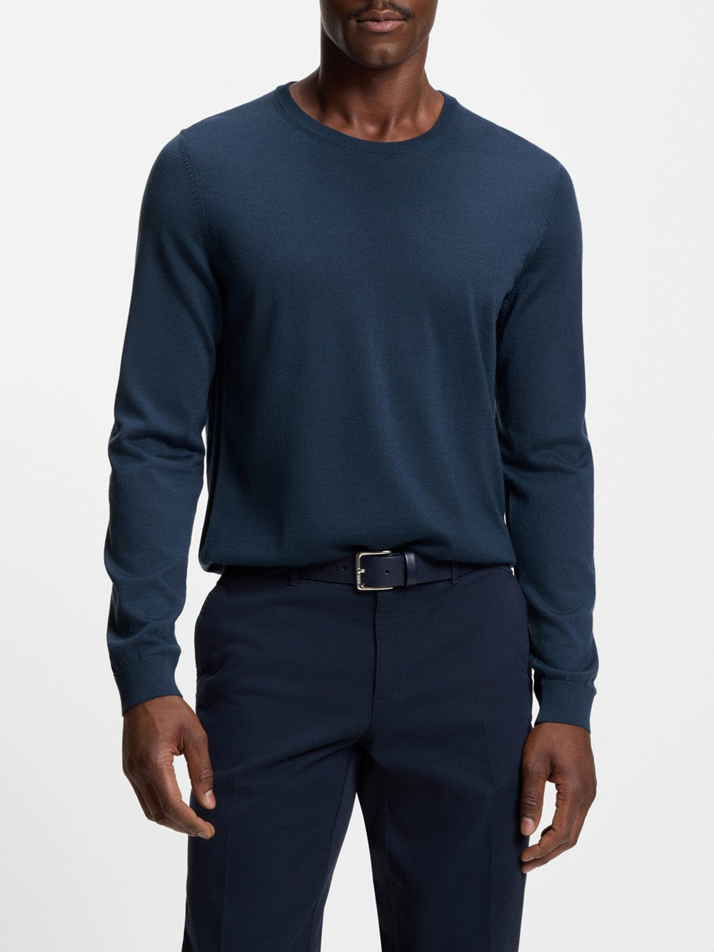 Maglione Hugo Boss Leno da Uomo - Blu