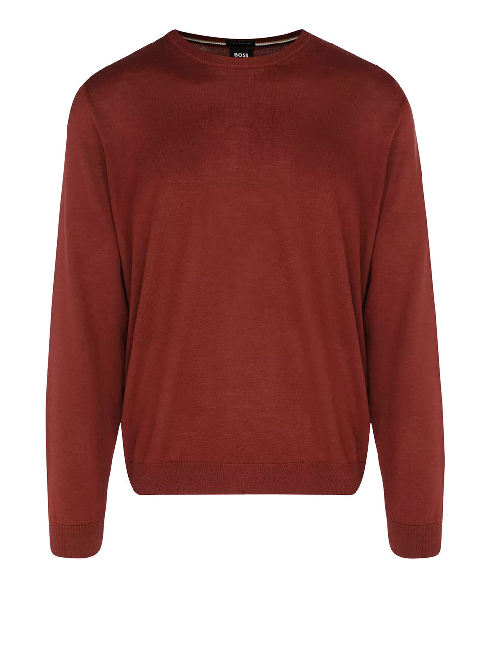 Maglione Hugo Boss Leno da Uomo - Marrone