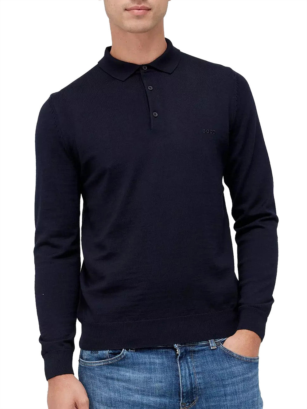 Polo Hugo Boss Bono da Uomo - Blu