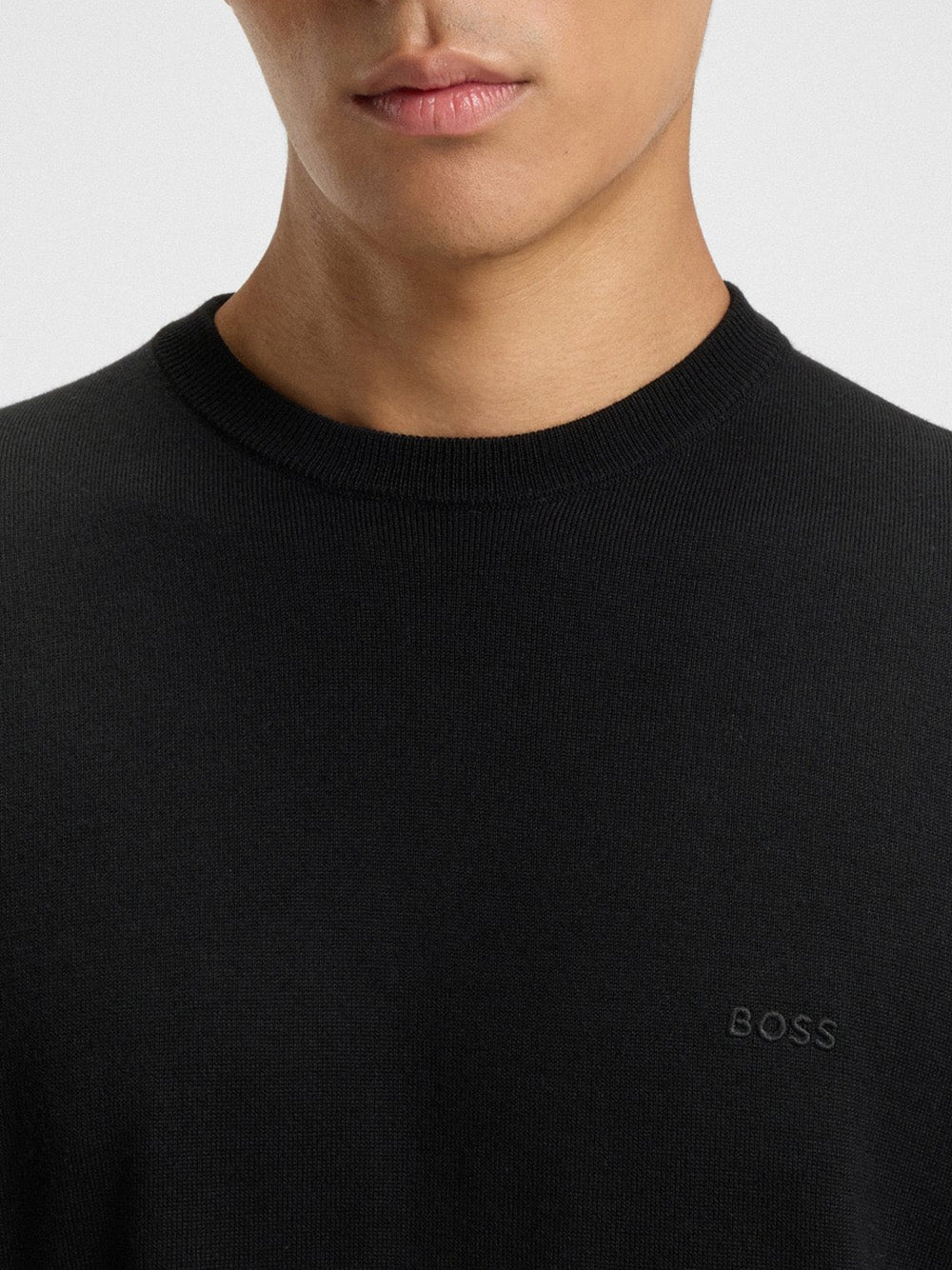 Maglione Hugo Boss Botto da Uomo - Nero