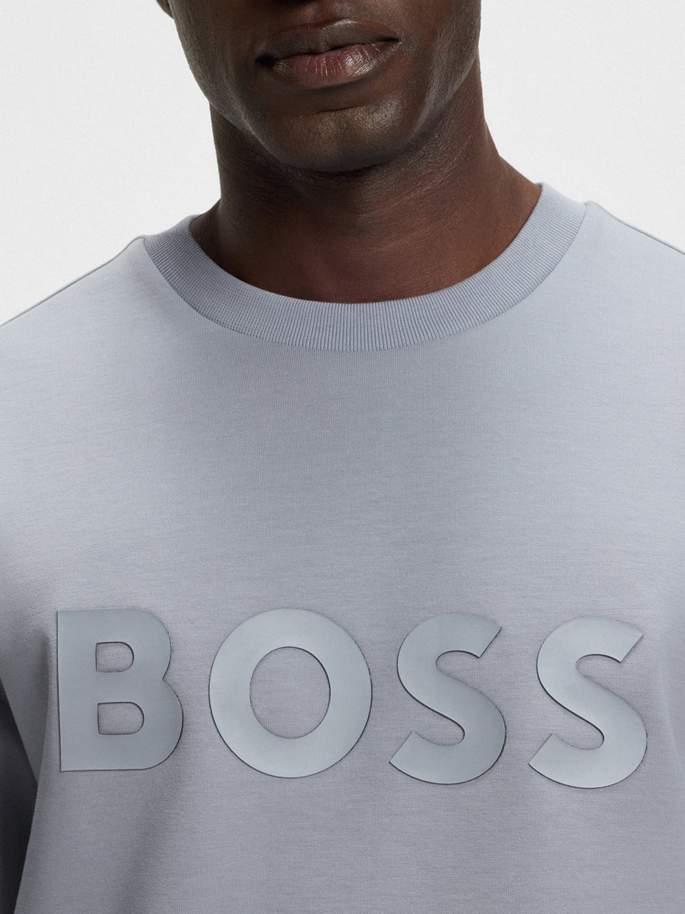 Felpa Hugo Boss Salbo da Uomo - Grigio