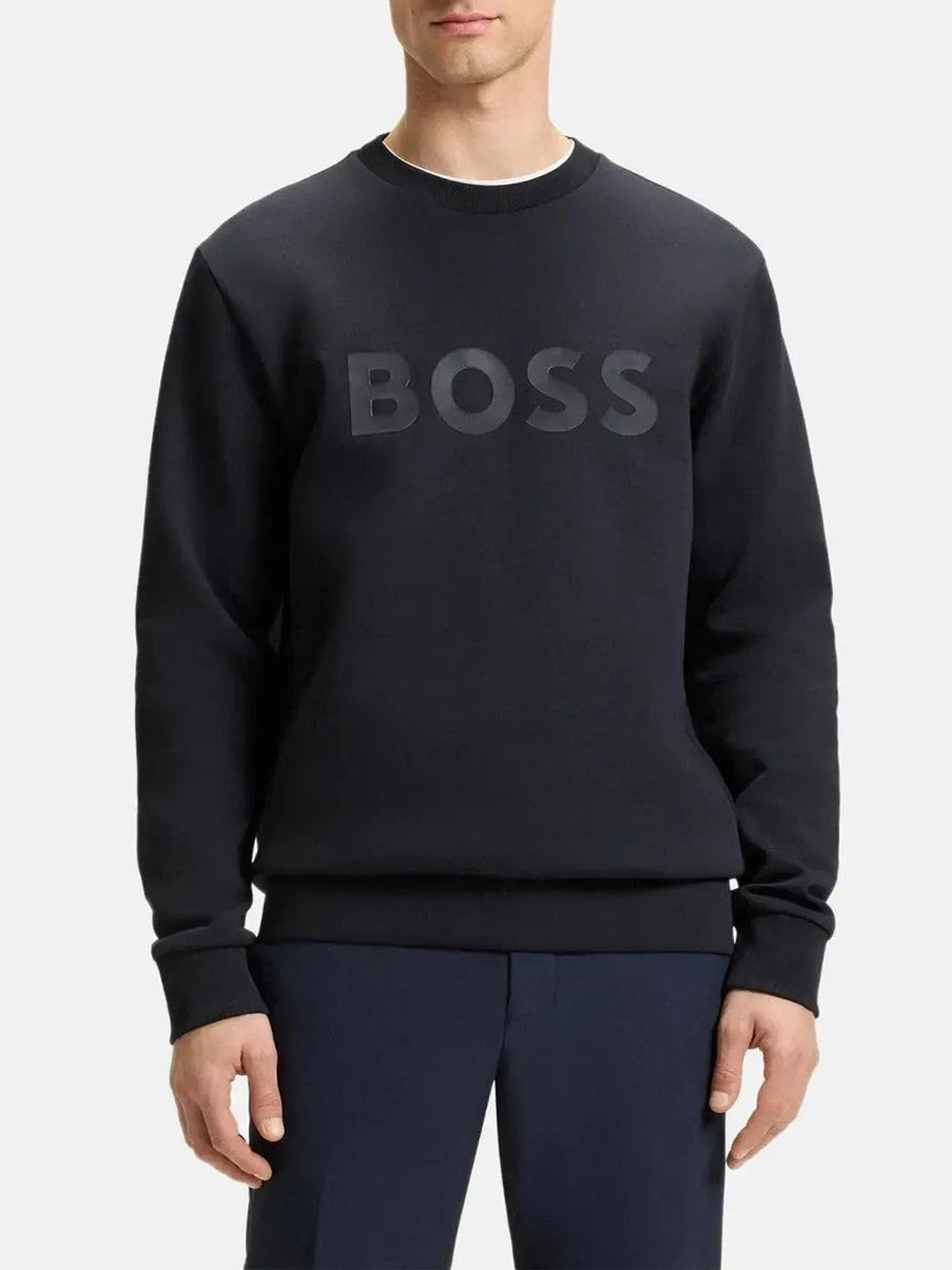 Felpa Hugo Boss Salbo da Uomo - Blu